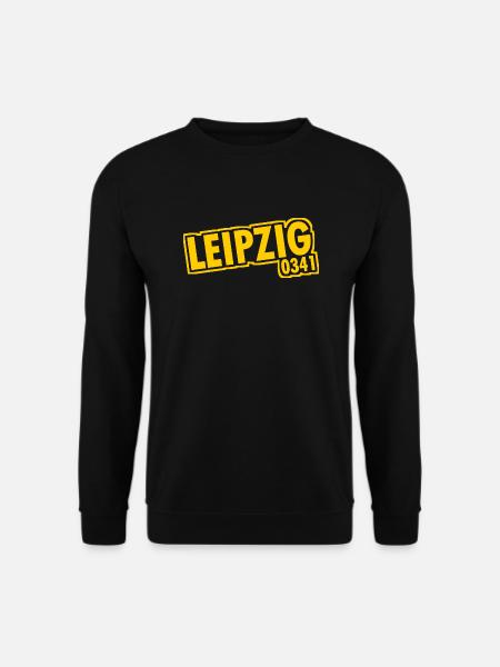 Leipzig - 0341 - Area Code - Saxony - Unisex Sweatshirt - black