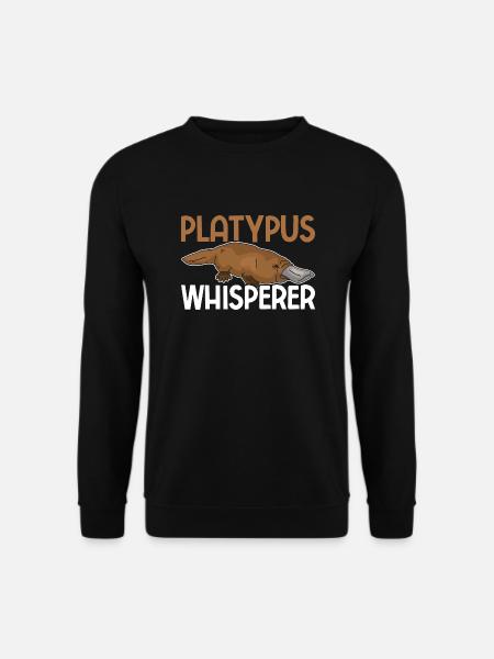 Ornithorynque - Sweat-shirt Unisexe - noir