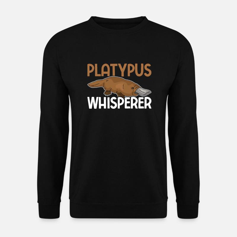 Schnabeltier - Unisex Pullover - Schwarz