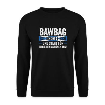 Scots Scottish Scotland - Unisex Sweatshirt - black - Front - Alina (178cm) & Michal (187cm)
