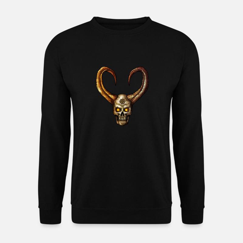 Devil Skull 4 - Unisex Sweatshirt - black