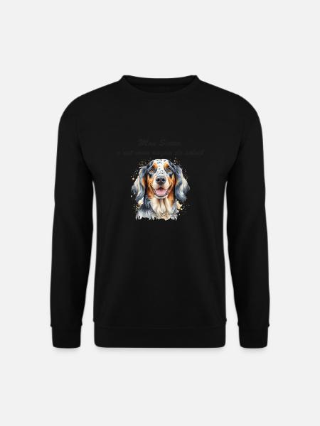 Setter rayon de soleil - Sweat-shirt Unisexe - noir