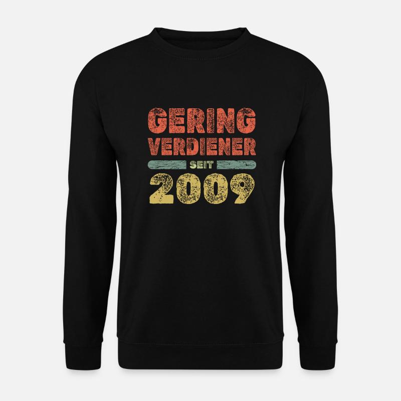 2009 - Unisex Pullover - Schwarz