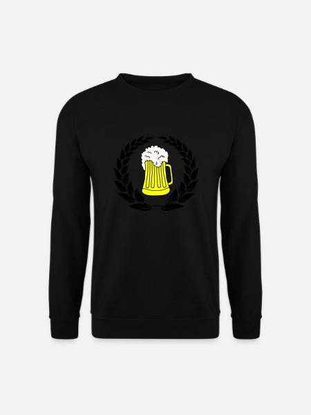 bier wappen 02 - Unisex Pullover - Schwarz