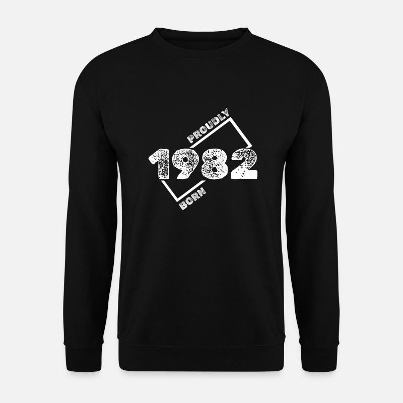 Geboren 1982 - Unisex Pullover - Schwarz