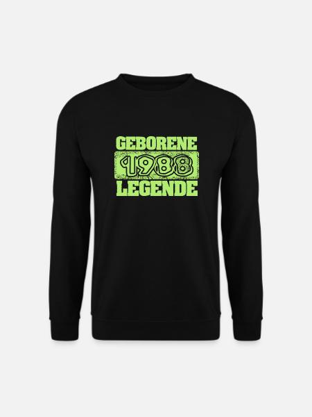 1988 - Unisex Pullover - Schwarz
