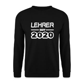 Enseignant 2020 - Sweat-shirt Unisexe - noir - Devant - Alina (178cm) & Michal (187cm)