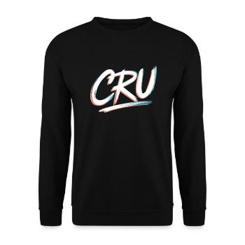Cru - Sweat-shirt Unisexe - noir - Devant - Alina (178cm) & Michal (187cm)