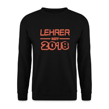 2018 - Unisex Sweatshirt - black - Front - Alina (178cm) & Michal (187cm)