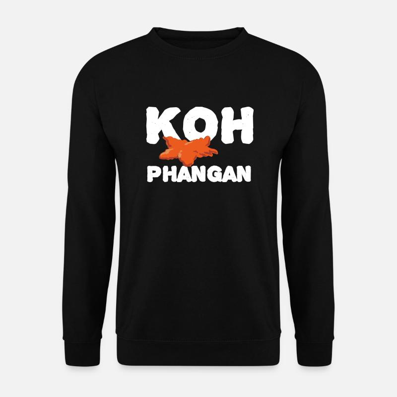 Koh Phangan Text - Unisex Sweatshirt - black