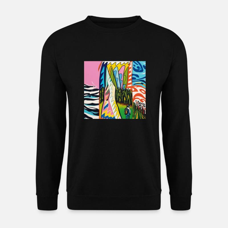 1000038773 - Unisex Pullover - Schwarz