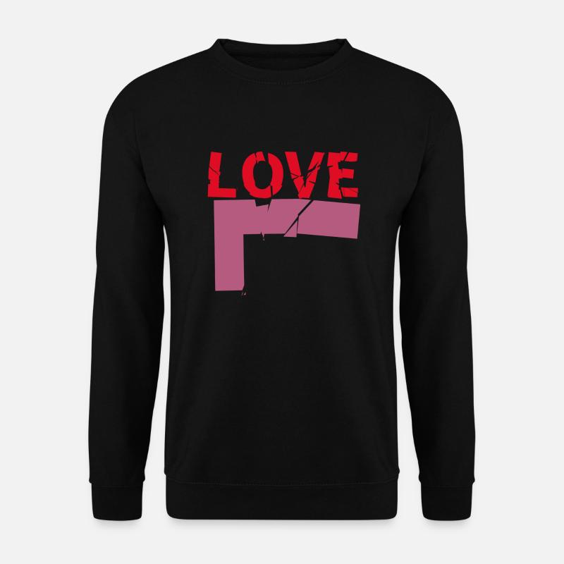 Amour - Sweat-shirt Unisexe - noir