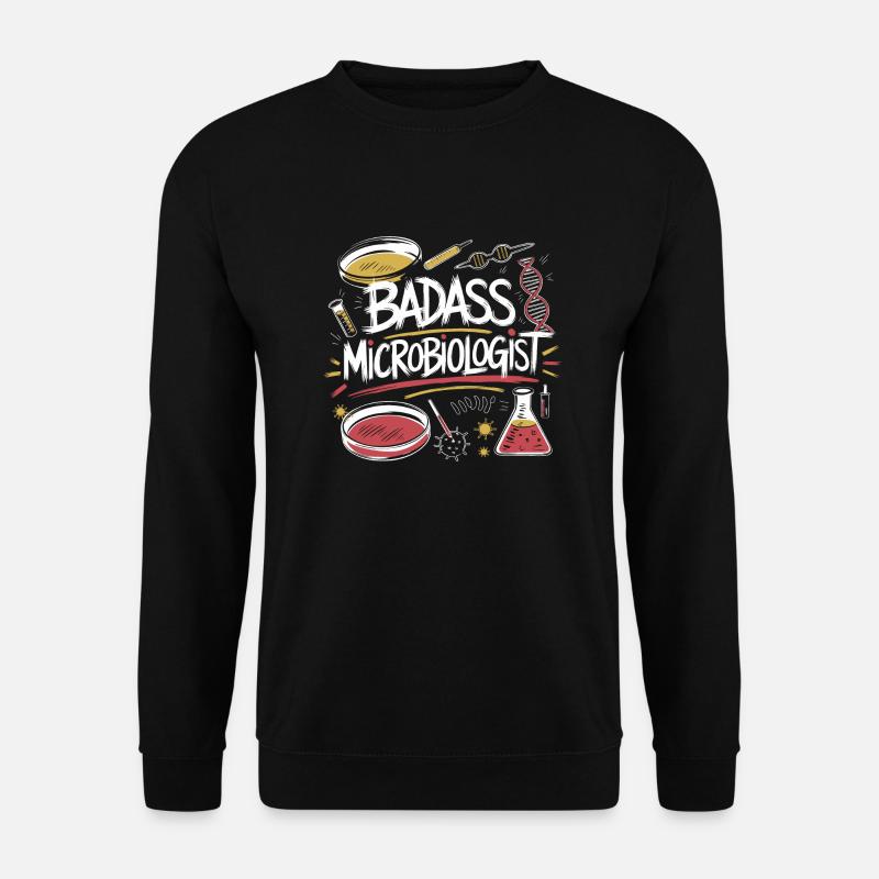 Wissenschaft mit Leidenschaft - Unisex Pullover - Schwarz