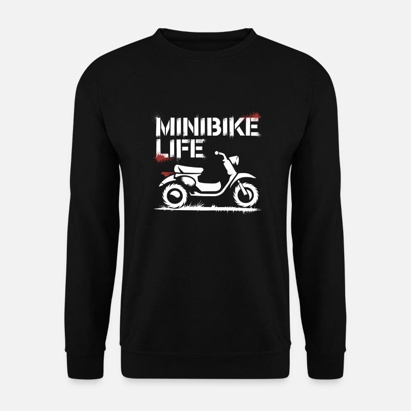 Fahrspaß mit Minibikes - Unisex Pullover - Schwarz