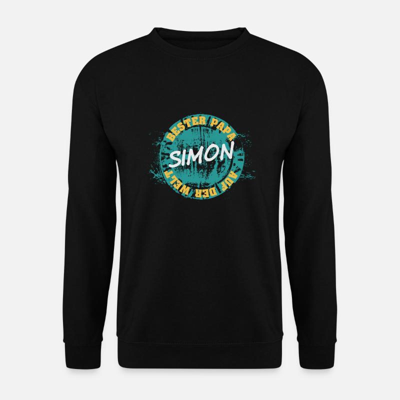 Father's Day Simon - Unisex Sweatshirt - black