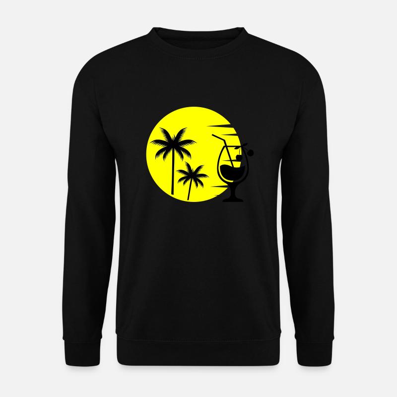 cocktail sunset - Unisex Pullover - Schwarz