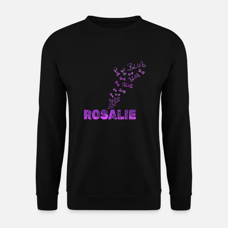 Spaßig Rosalie - Unisex Pullover - Schwarz