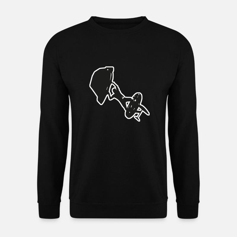 Wingfoiling - Unisex Sweatshirt - black