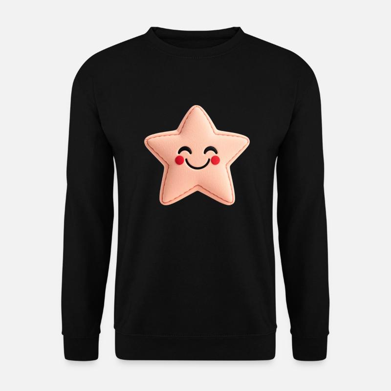 Sweet Star - Pink - Unisex Sweatshirt - black