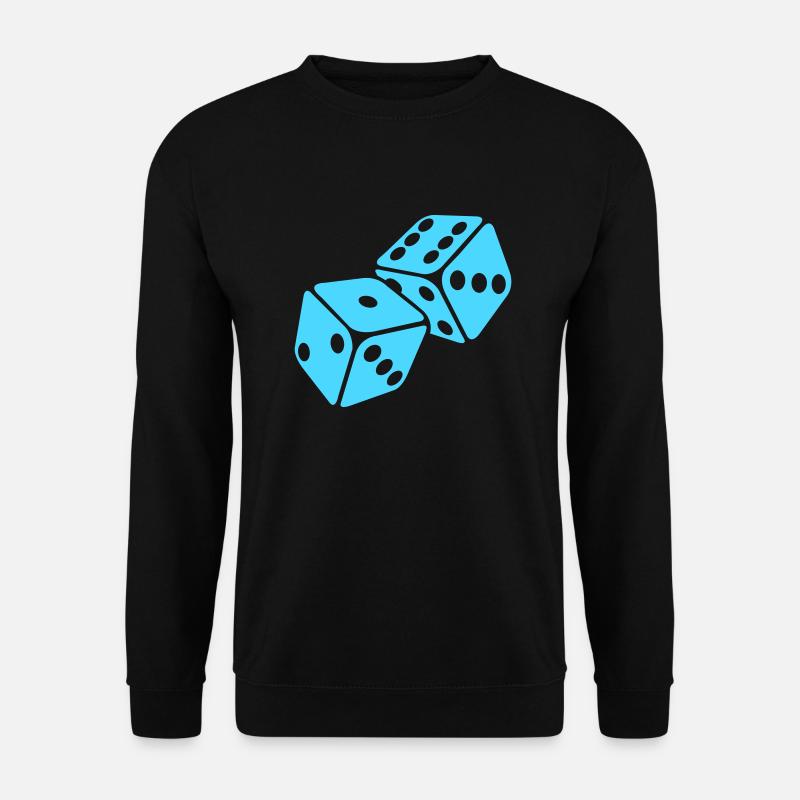 würfel - Unisex Pullover - Schwarz