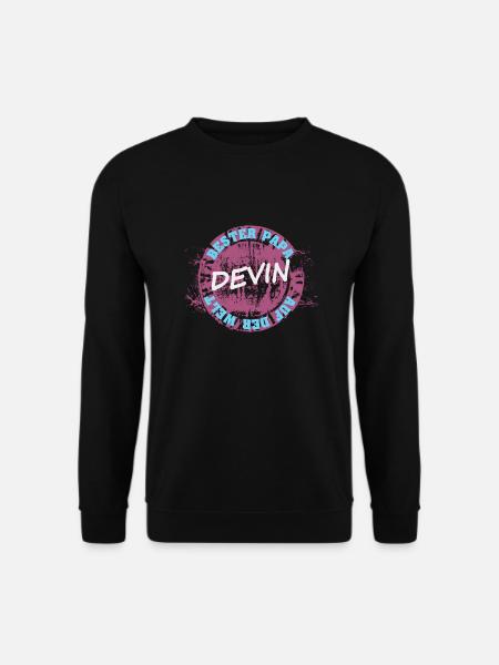 Devin as Father's Day - Unisex Sweatshirt - black