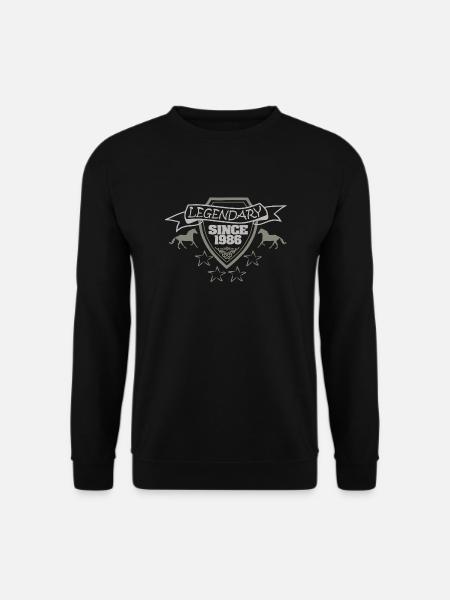 Équitation 1986 - Sweat-shirt Unisexe - noir