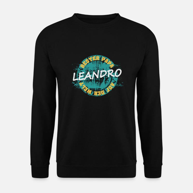 Leandro as Father's Day - Unisex Sweatshirt - black