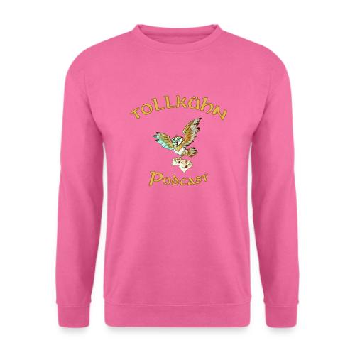 Tollkühn mit Eule und Brief - Unisex Pullover