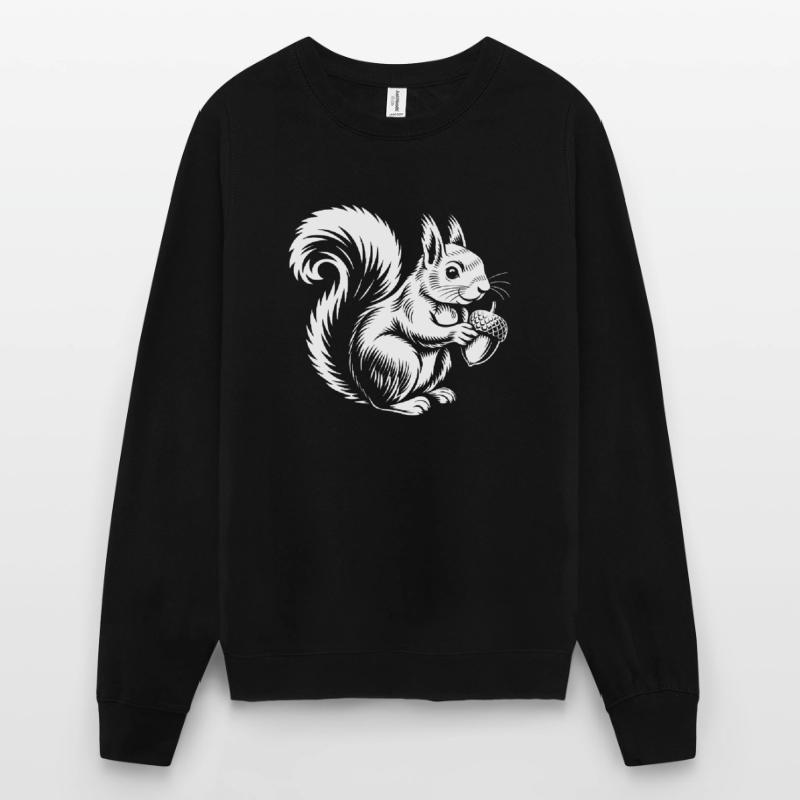 Eichhörnchen & Eichel: Waldbewohner Unisex Pullover