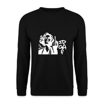 Crâne de hors-la-loi Gangs d’autoroutes Mort de motard - Sweat-shirt Unisexe - noir - Devant - Alina (178cm) & Michal (187cm)