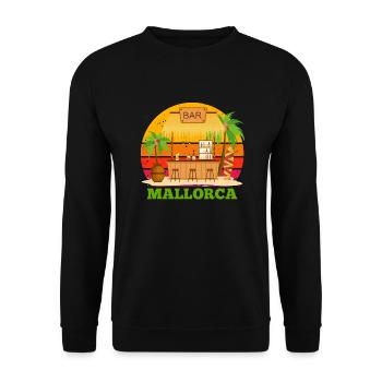 Mallorca - Unisex Pullover - Schwarz - Vorne - Alina (178cm) & Michal (187cm)