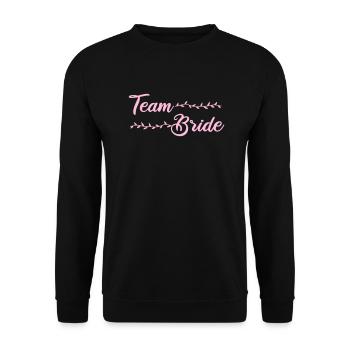 Équipe Bride - Sweat-shirt Unisexe - noir - Devant - Alina (178cm) & Michal (187cm)