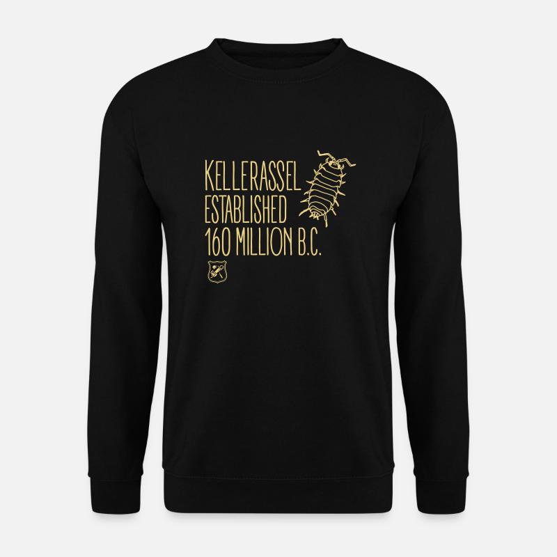 Kellerassel - Unisex Pullover - Schwarz