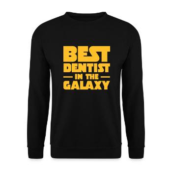 Best Dentist In The Galaxy - Sweat-shirt Unisexe - noir - Devant - Alina (178cm) & Michal (187cm)