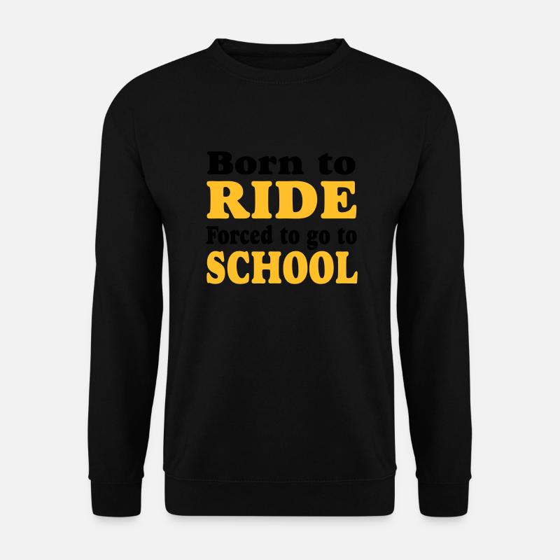 reiten - Unisex Pullover - Schwarz