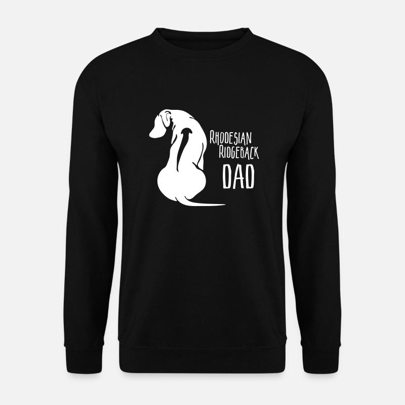Rhodesian Ridgeback Dad - Unisex Pullover - Schwarz