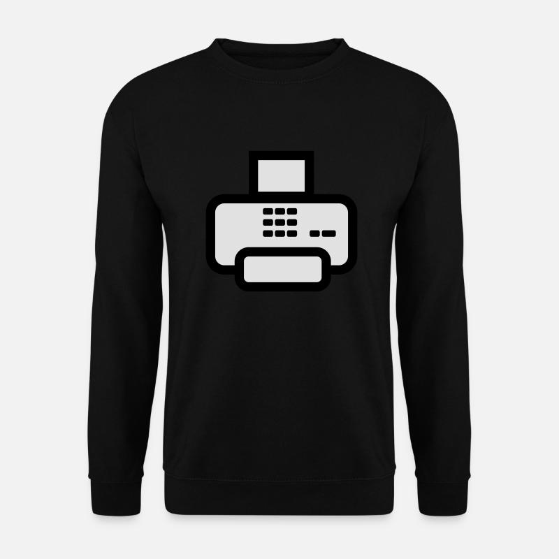 Fax - Unisex Pullover - Schwarz