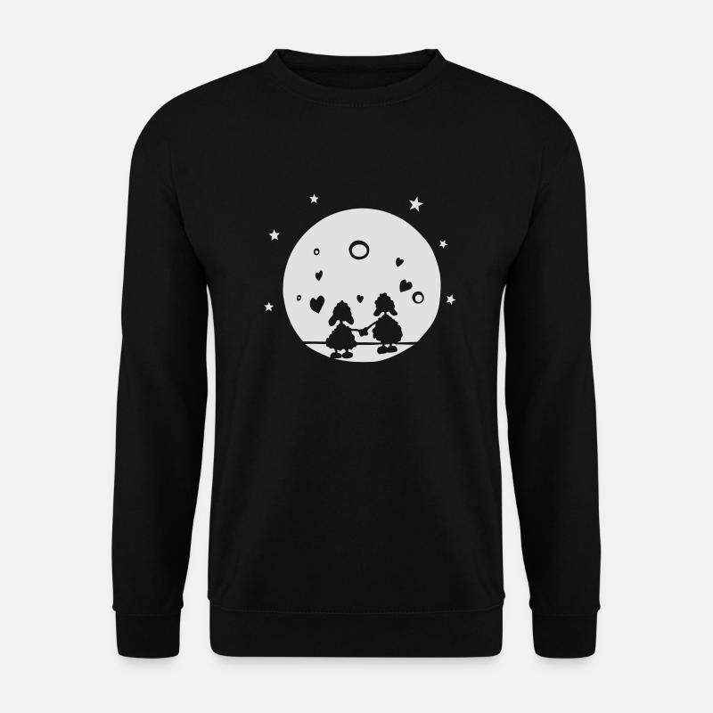moonshine - Unisex Pullover - Schwarz