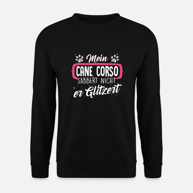 CANE-CORSO - sabber - Unisex Pullover - Schwarz