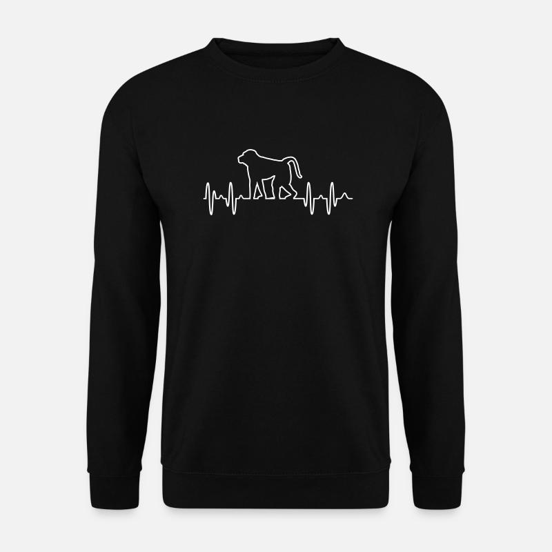 monkey - Unisex Sweatshirt - black