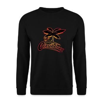 caribbean - Unisex Sweatshirt - black - Front - Alina (178cm) & Michal (187cm)