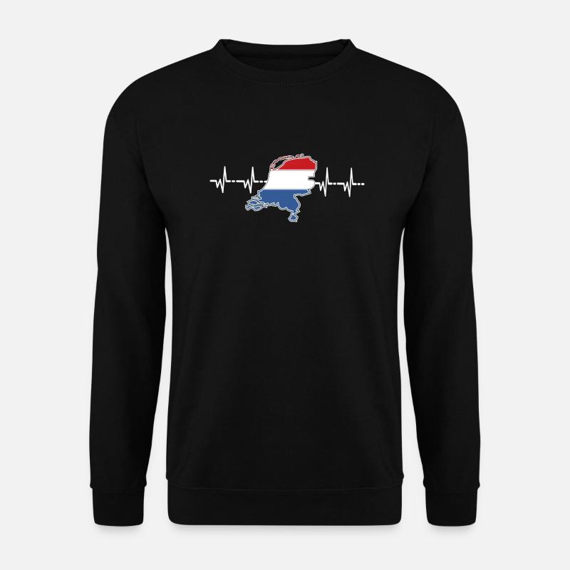 Niederlande - Unisex Pullover - Schwarz