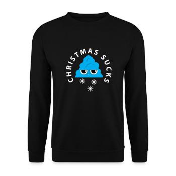 Noël craint - Sweat-shirt Unisexe - noir - Devant - Alina (178cm) & Michal (187cm)