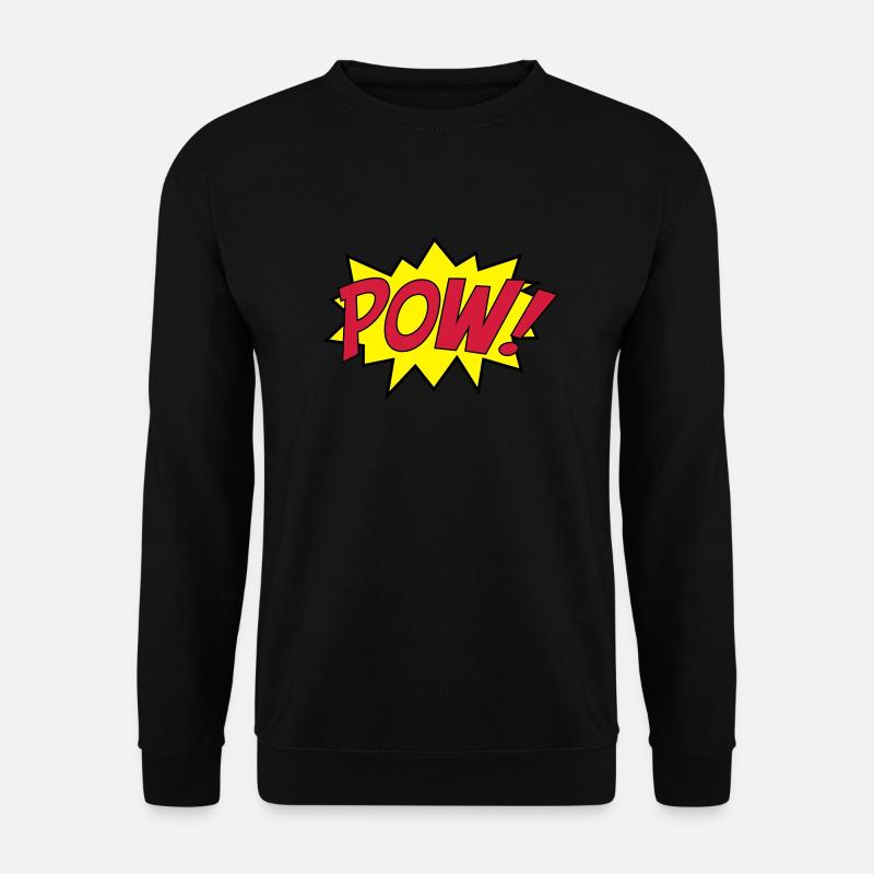 pow_punch - Unisex Pullover - Schwarz