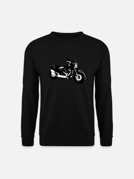 Davidson Fatbob 114 - Unisex Pullover - Schwarz