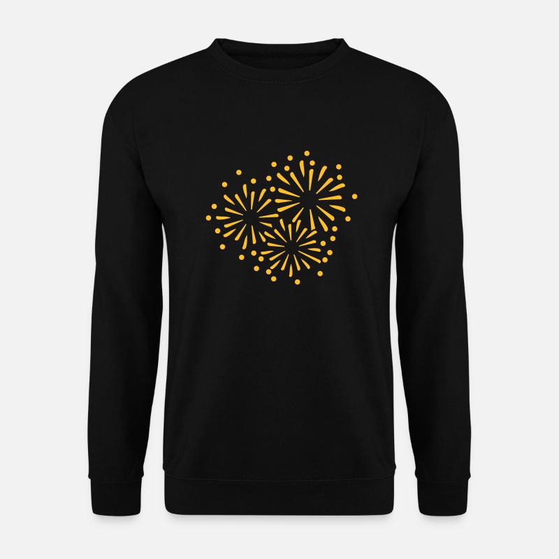Feuerwerk - Unisex Pullover - Schwarz