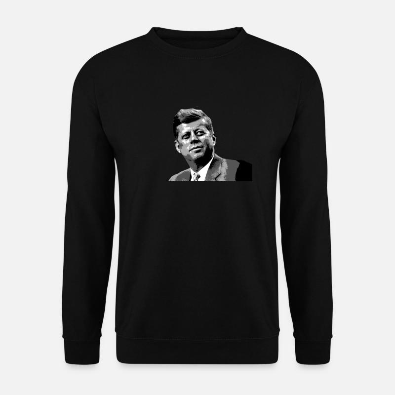 jfk - Unisex Pullover - Schwarz