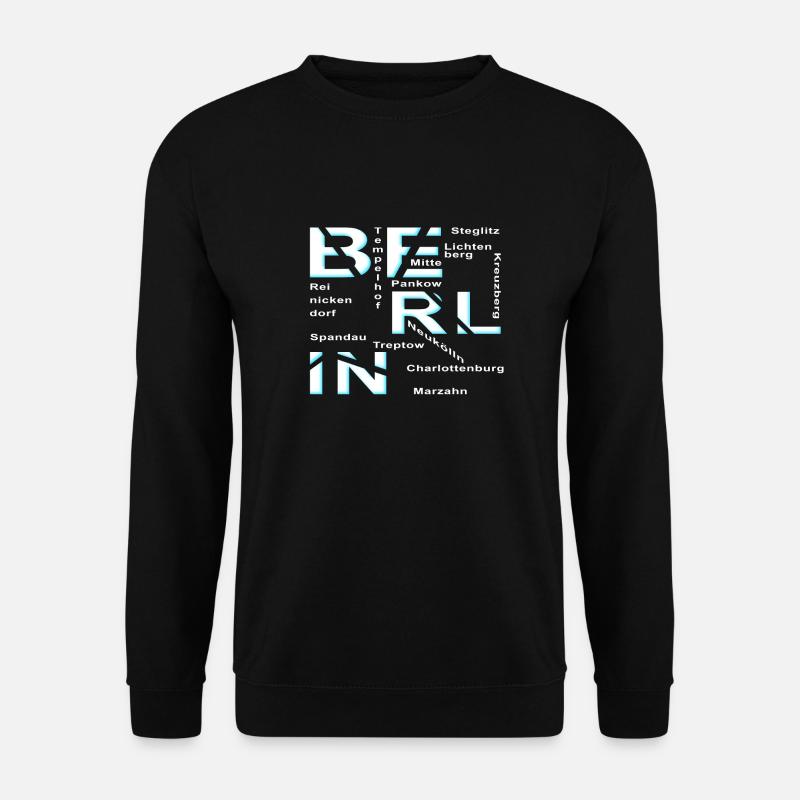 Berlin - Unisex Pullover - Schwarz