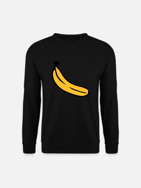 Banane - Unisex Pullover - Schwarz