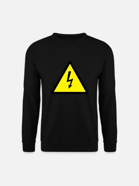 strom - Unisex Pullover - Schwarz